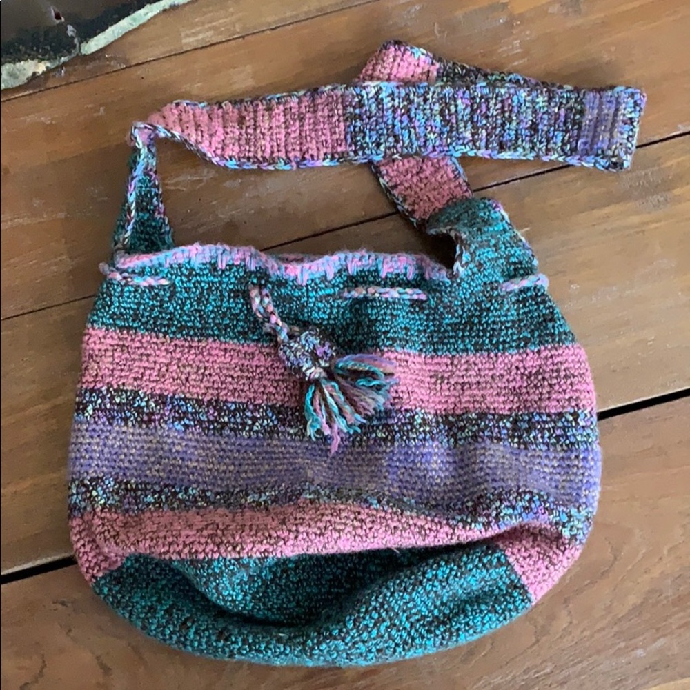 Handmade BOHO Crossbody bag - Picture 1 of 5